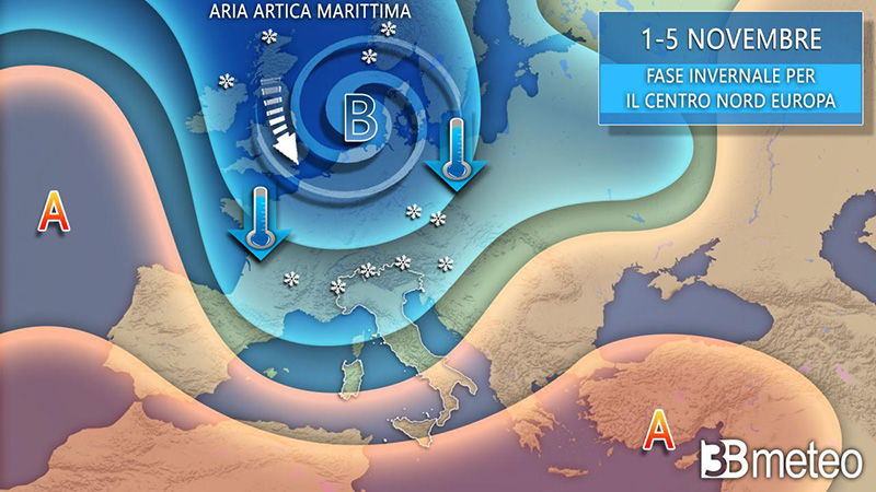 3bmeteo.com: “L'autunno Fa Sul Serio, Ognissanti Con La Pioggia E A ...